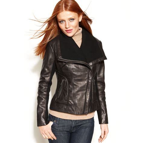 michael kors biker jacket